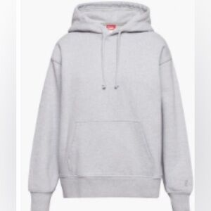 TNA Extra Fleece Boyfriend Hoodie Heather Chrome